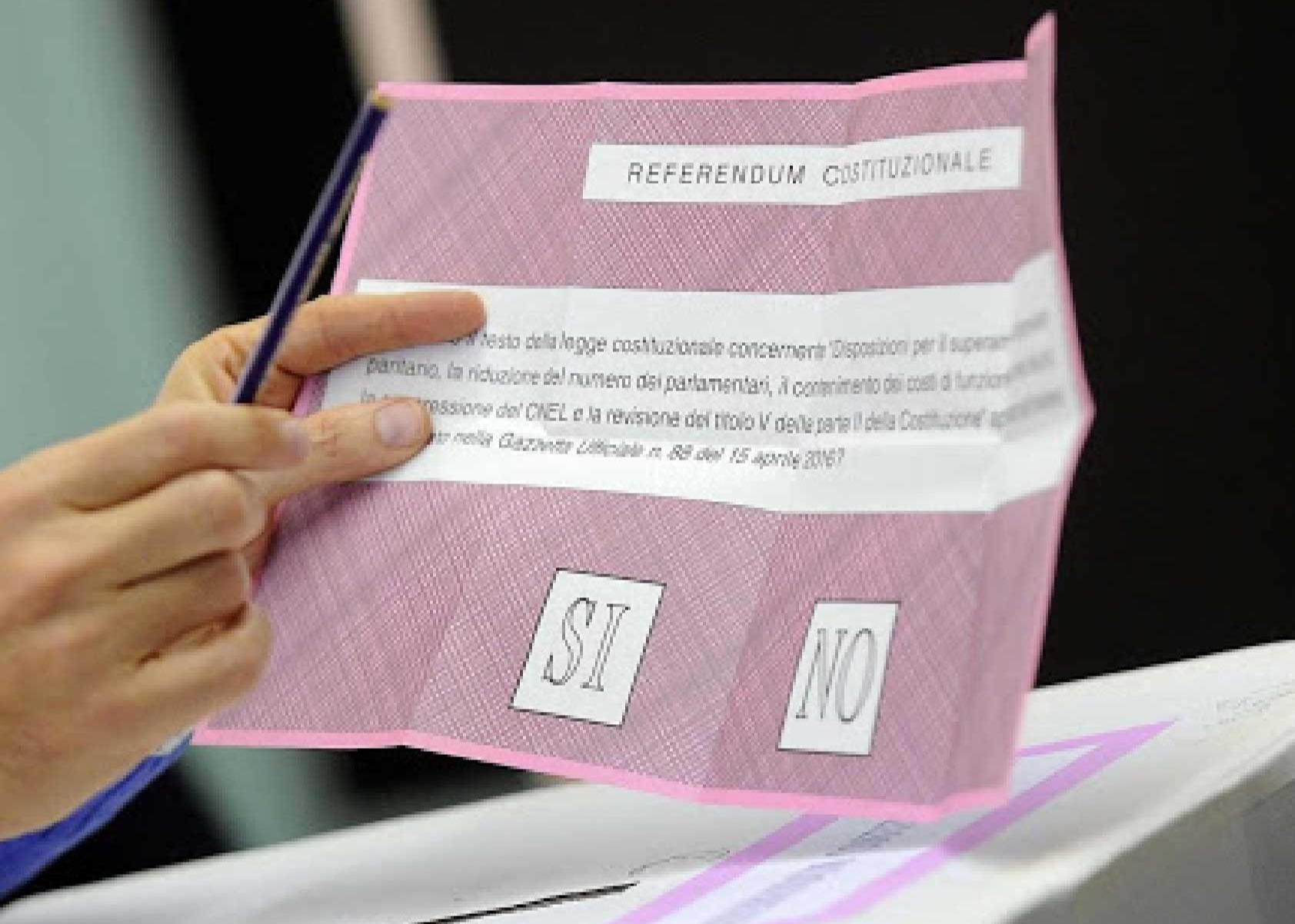 REFERENDUM DEL 22 E 23 MARZO 2026