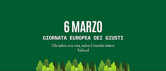 06/03/2026 - Giornata europea dei Giusti
