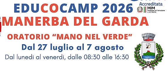 Educo Camp 2026 Manerba del Garda - incontro informativo on line per genitori. Giovedì 12 marzo 2026