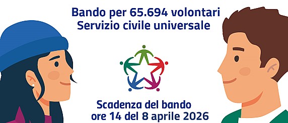 Servizio Civile Universale 2026. Aperti i termini per la presentazione delle domande