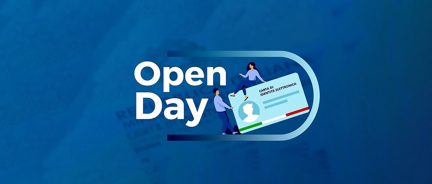 Open Day CIE - Giornata dedicata al rilascio della carta di identità elettronica - Domenica 15 Marzo 2026