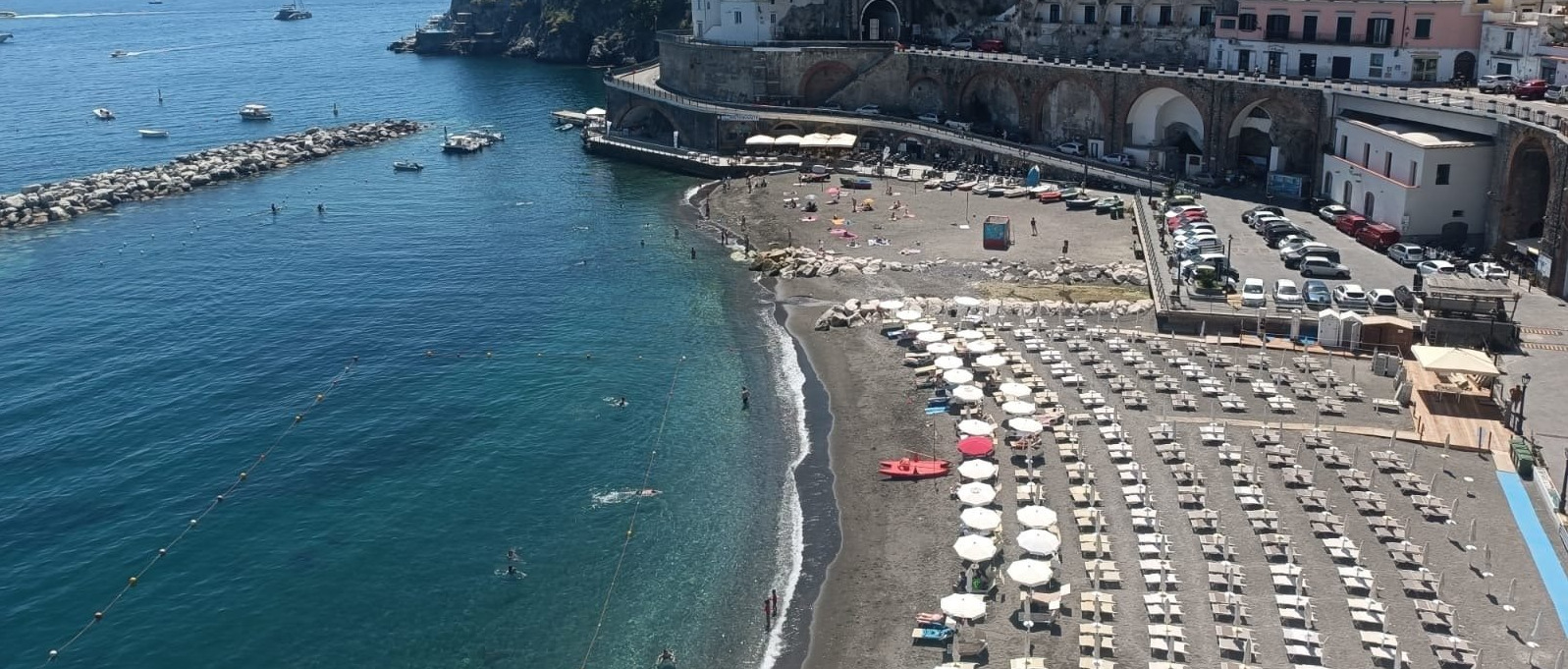 Atrani, acque di balneazione classificate “eccellenti”: il risultato di un lungo percorso di risanamento