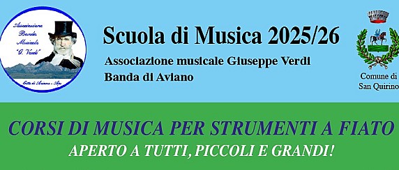 Corsi di musica per strumenti a fiato