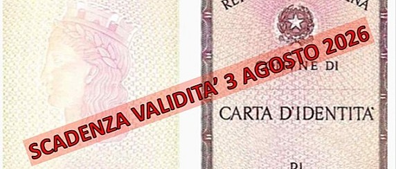 Scadenza Carte di Identità cartacee dal 3 Agosto 2026