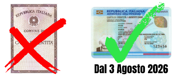 Avviso alla Cittadinanza: Addio alla Carta d’Identità Cartacea dal 3 Agosto 2026