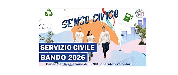 Servizio civile - Bando 2026