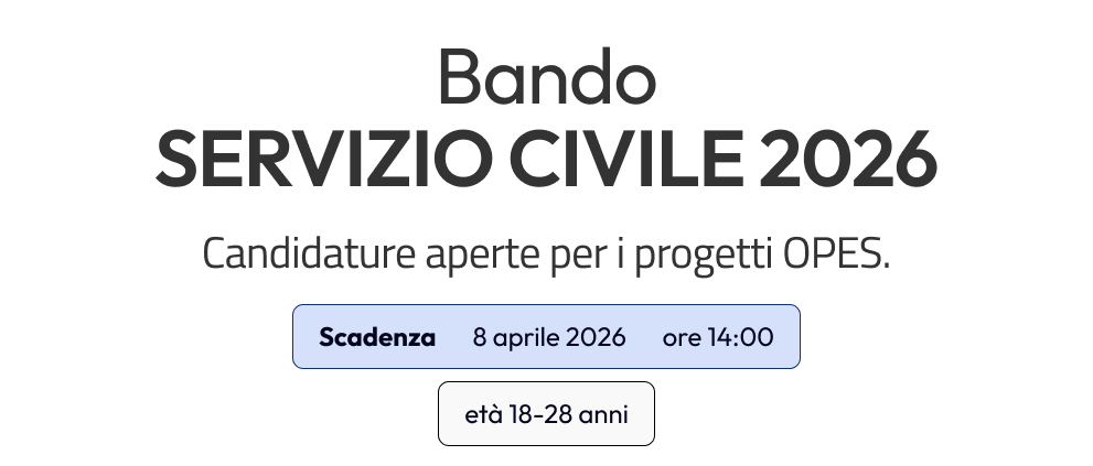 Servizio Civile Universale 2026
