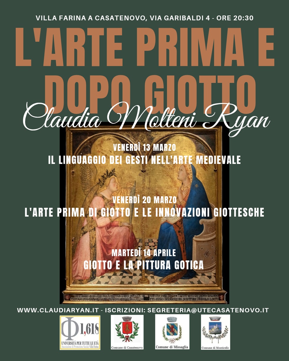 locandina incontri Giotto