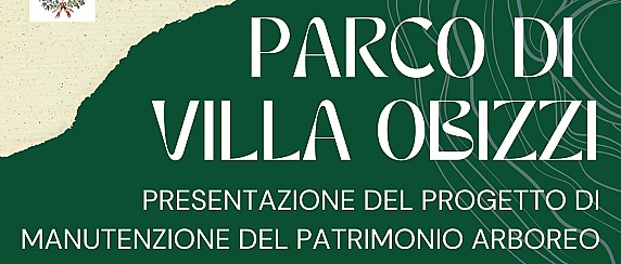 Presentazione del progetto di manutenzione del patrimonio arboreo del parco di Villa Obizzi