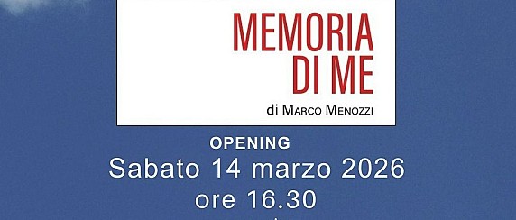 Sabato l’inaugurazione della mostra di Marco Menozzi