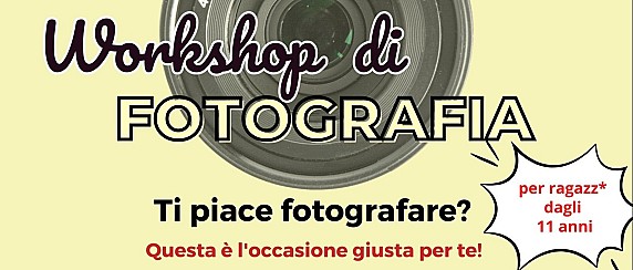 Laboratorio di fotografia gratuito per ragazzi