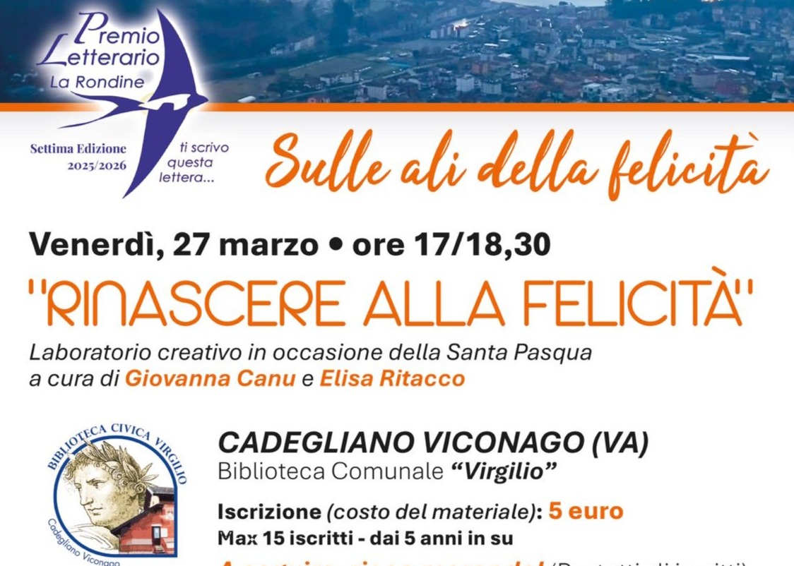 LABORATORIO CREATIVO PASQUALE "RINASCERE ALLA FELICITA'"