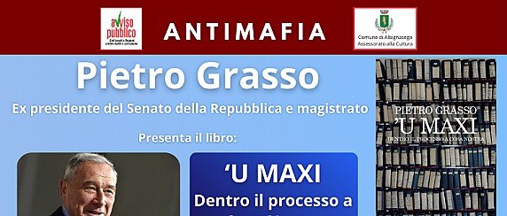 Pietro Grasso presenta il libro 'U MAXI DENTRO IL PROCESSO A COSA NOSTRA