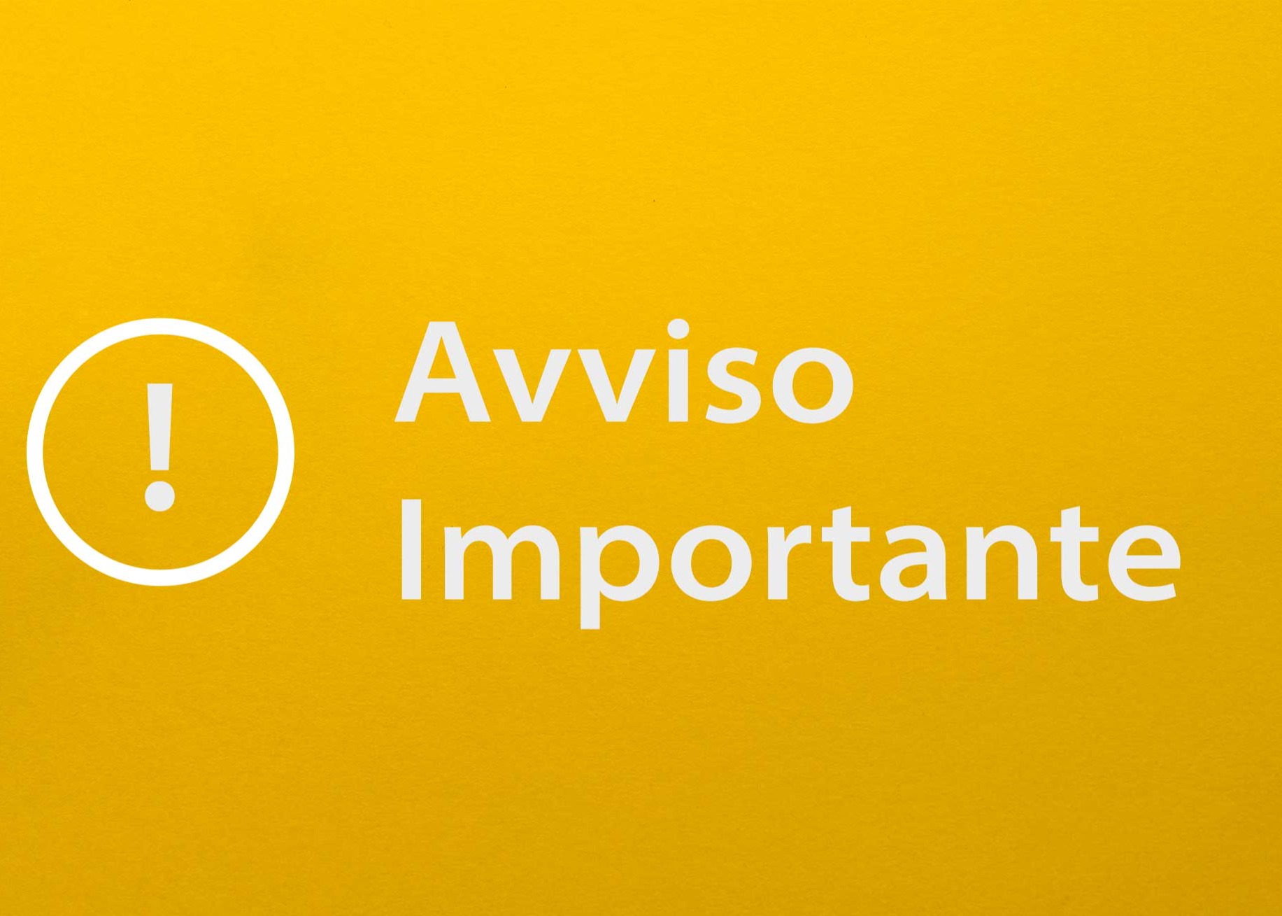 SERVIZIO IDRICO  - AVVISO AI CONTRIBUENTI