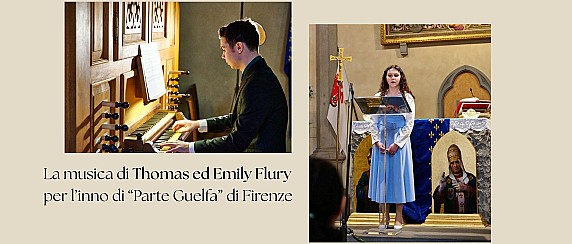 THOMAS EDWIN FLURY COMPOSITORE DELL'INNO DELLA "PARTE GUELFA" di Firenze