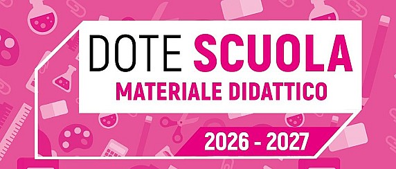 Dote Scuola Regione Lombardia- componente materiale didattico a.s. 2026/2027 e borse di studio statali a.s. 2025/2026