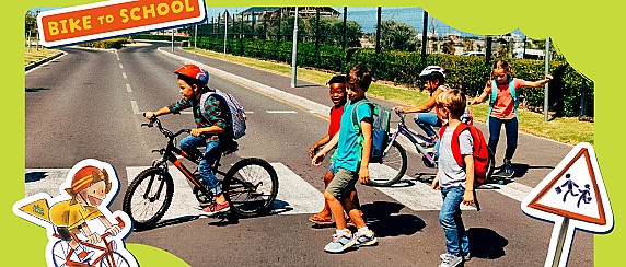 Tutti a scuola a piedi o in bici durante la prima settimana di primavera 2026