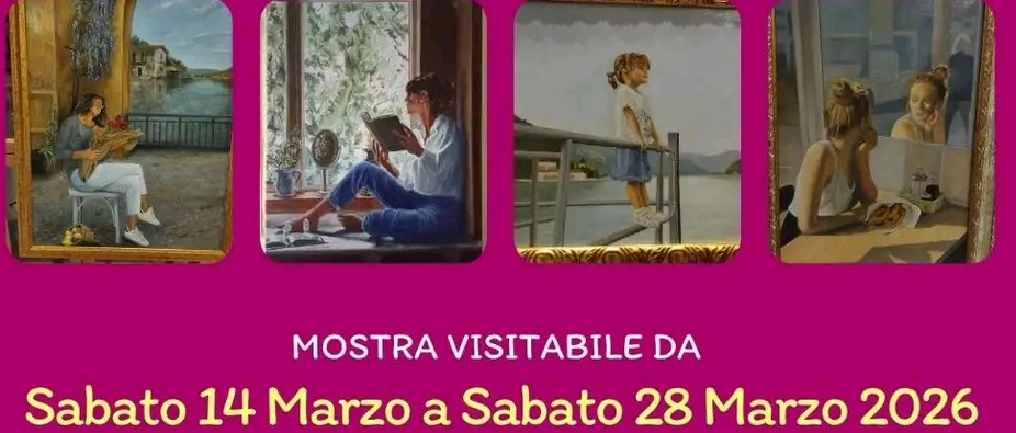 "RIFUGI" : Mostra del pittore Norberto Anelli in biblioteca.