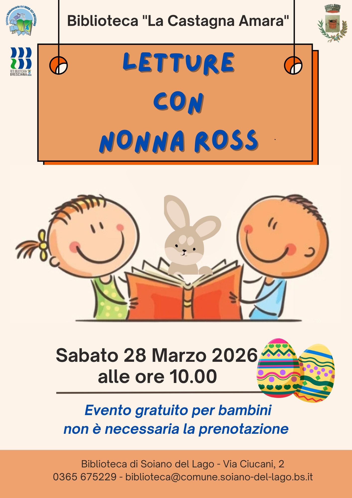 Letture con Nonna Ross locandina (6)