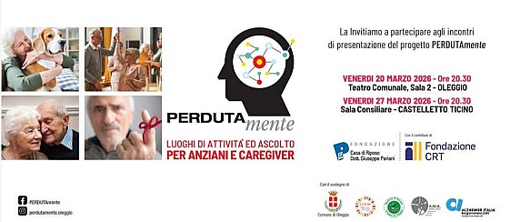 Progetto PERDUTAmente – Teatro Civico 20 marzo ore 20.30