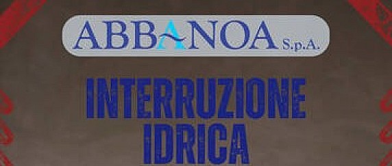 Interruzione acquedotto Sulcis del 16.03.2026