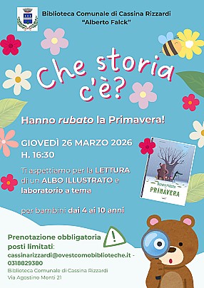 Lettura e laboratorio 26 marzo