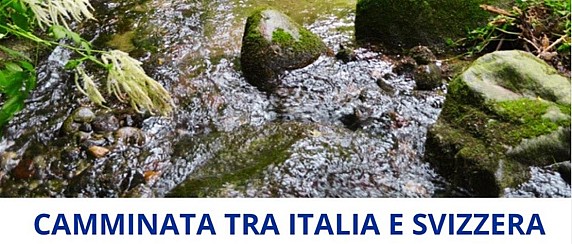 Camminata tra Italia e Svizzera