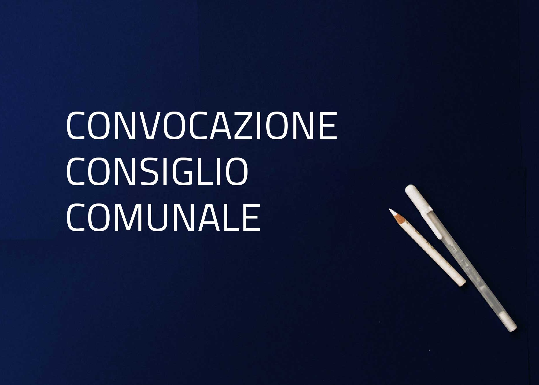 Convocazione Consiglio Comunale per il giorno 30 marzo ore 18:30
