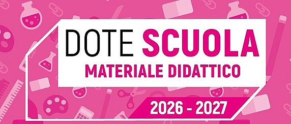 Dote scuola "materiale didattico" anno scolastico 2026/2027.
