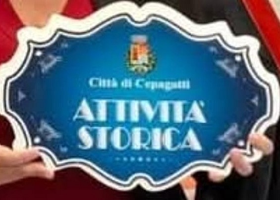 Riconoscimento della qualifica di "Attività storica del Comune di Cepagatti"