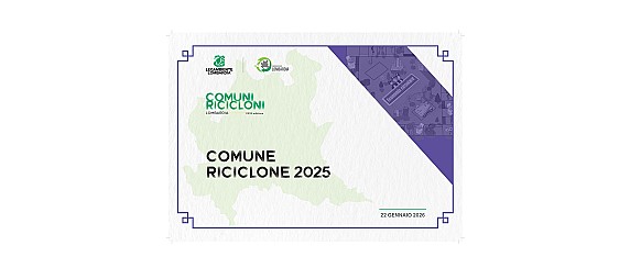 Comune Riciclone: Motta Visconti premiato da Legambiente