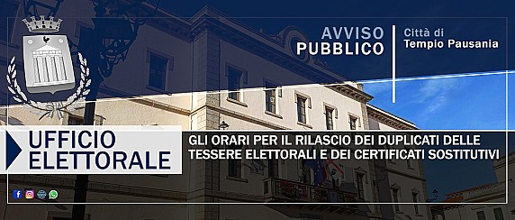 Orari dell'Ufficio elettorale