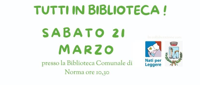 Tutti in biblioteca!!