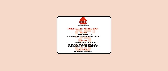 Celebrazione 35° anno della Fondazione del Gruppo Intercomunale A.I.D.O. di Casatenovo - Missaglia - Monticello