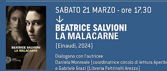 "Scrittori in Circolo" ospita Beatrice Salvioni