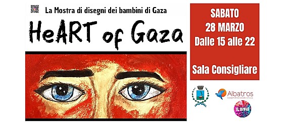 HeART of GAZA - MOSTRA DI DISEGNI DEI BAMBINI DI GAZA