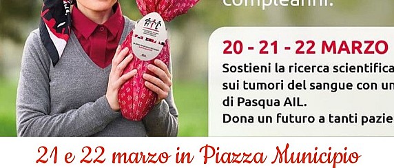 Forino, le Uova di Pasqua AIL tornano in piazza. Un regalo che dona speranza