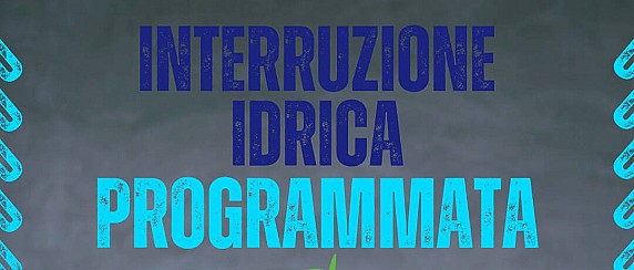 Comunicazione ABBANOA:  interruzione erogazione idrica in tutto il centro abitato nella giornata di mercoledì 25 marzo 2026