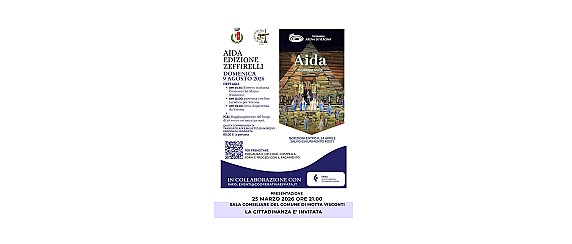 Incontro di presentazione per la partecipazione all'"Aida"