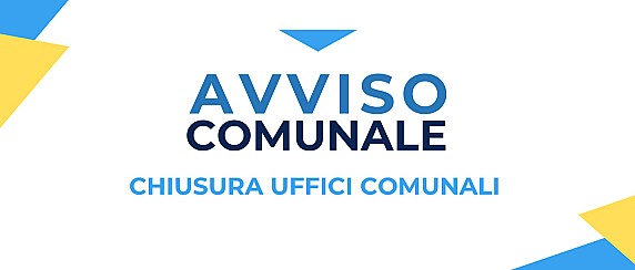 Chiusura Ufficio Servizi Sociali