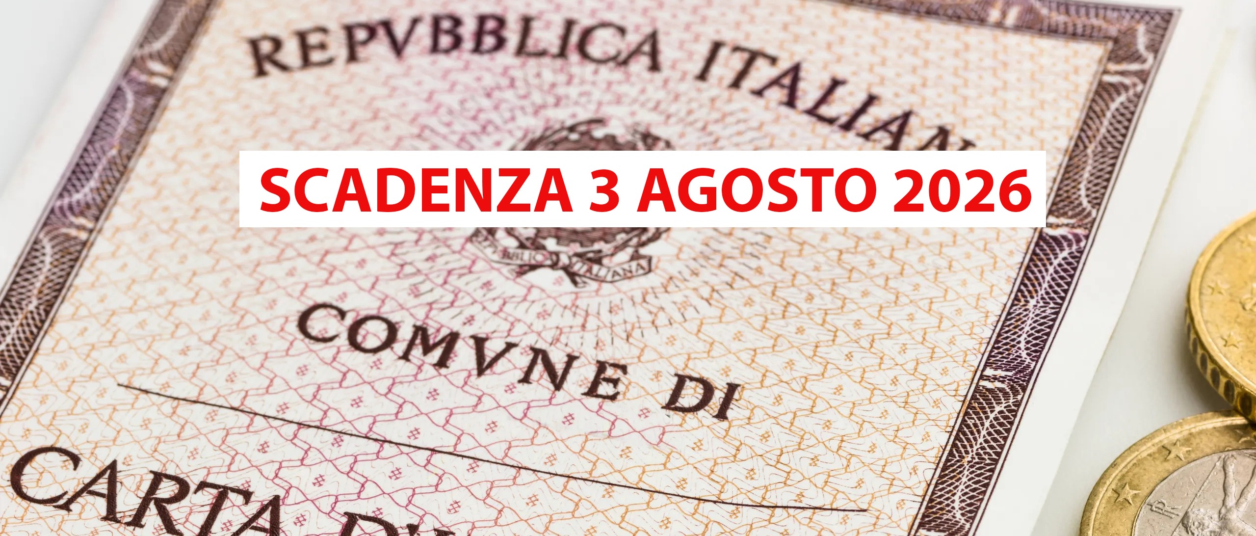 Cessazione validità carta di identità cartacea