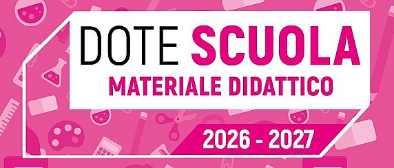 BANDO DOTE SCUOLA - MATERIALE DIDATTICO a.s.2026-2027