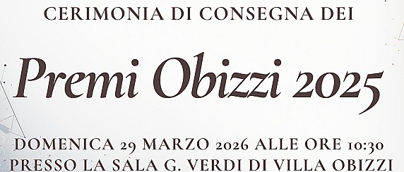 Premio Obizzi 2025