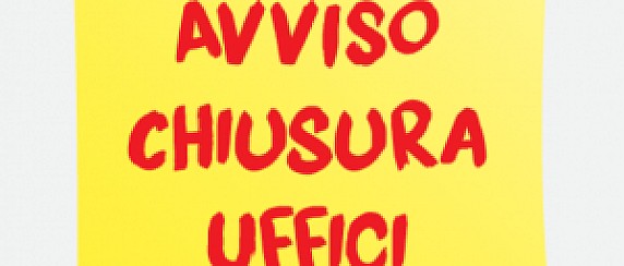 Avviso pubblico - Chiusura uffici comunali SABATO 4 APRILE 2026