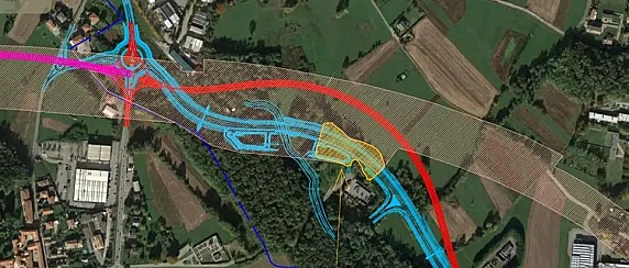 Variante alla SS 342 Briantea  aggiudicata la gara per il primo lotto a Olgiate Comasco