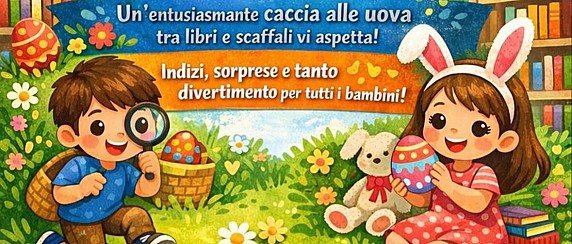 Caccia alle uova in biblioteca