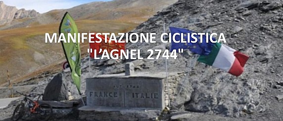 Manifestazione ciclistica "L'Agnel 2744" in data 06/09/2026 dalle ore 09 alle 14