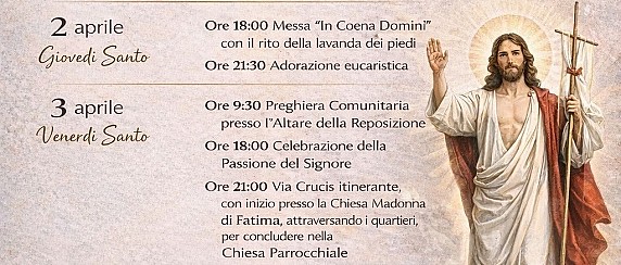 Le celebrazioni della Settimana Santa a San Salvo
