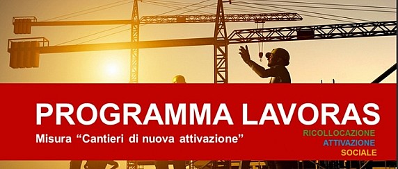 SCHEMA AVVISO PUBBLICO L.R. N°1 DEL 11/01/2018 ART. 2 PROGRAMMA INTEGRATO PLURIFONDO PER IL LAVORO "LAVORAS" ‐ MISURA "CANTIERI NUOVA ATTIVAZIONE" ‐ ANNUALITÀ 2024