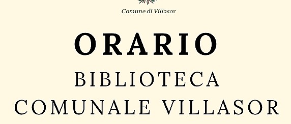 Biblioteca comunale - nuovi orari di apertura al pubblico
